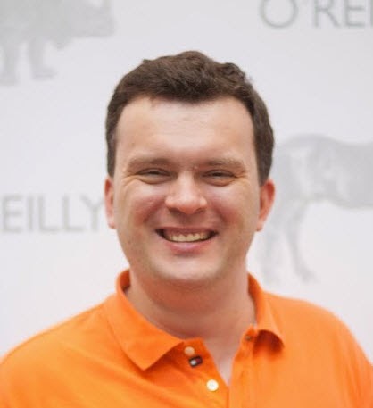 Sergey Chernyshev at O'Reilly Speaker Photoshoot